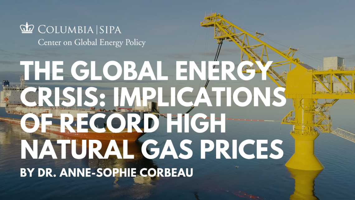 The Global energy crisis and natural gas prices | Global LNG Hub