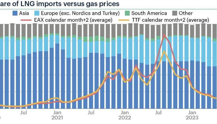 Global LNG imports