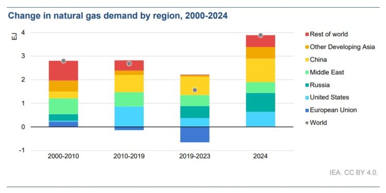 Natural gas demand reached an all time high in 2024 | Global LNG Hub