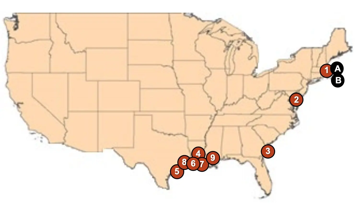 US LNG Import Terminals Map | Global LNG Hub US LNG import terminals map showing existing and proposed LNG import facilities in the United States