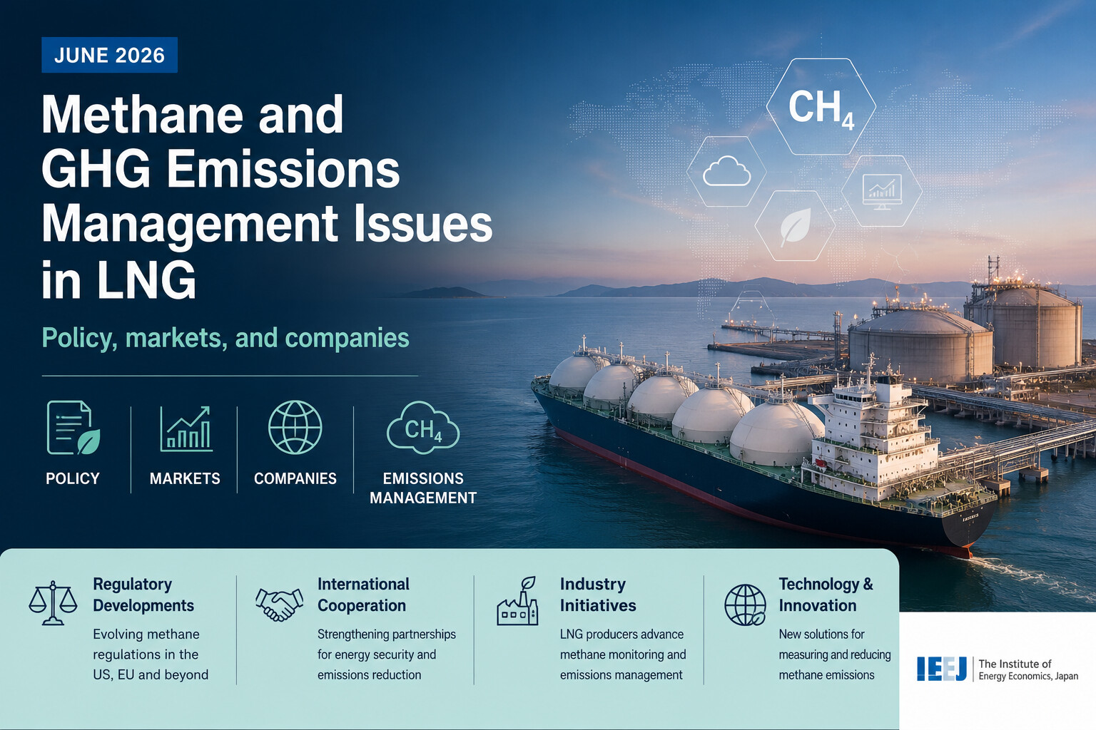 LNG methane emissions management issues | Global LNG Hub LNG methane emissions management covering policy, markets and companies